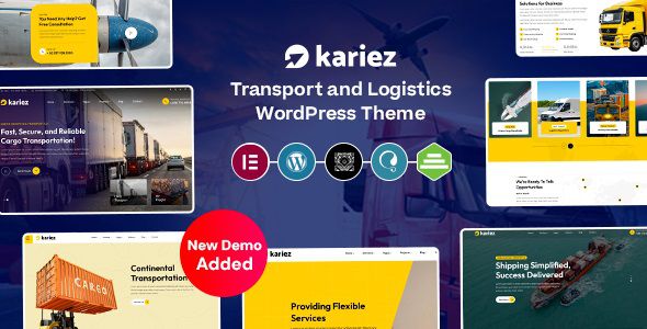 Kariez - Transportation & Logistics WordPress Theme 1 Kariez - Transportation & Logistics WordPress Theme