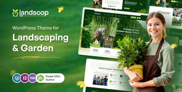 Landscop - Landscaping & Gardening WordPress Theme