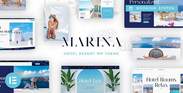 Marina Hotel Resort WordPress Theme