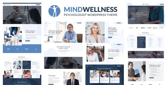 Mindwellness - Psychology and Counseling WordPress Theme 1 Mindwellness Psychology and Counseling WordPress Theme