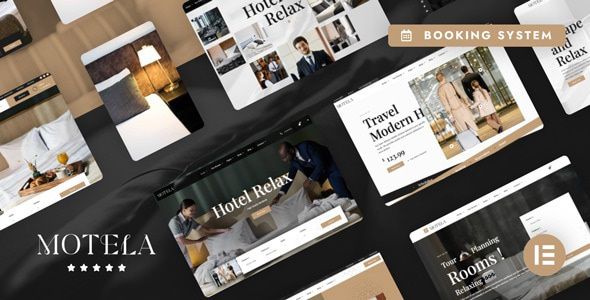 Motela - Hotel WordPress Theme 1 Motela Hotel WordPress Theme