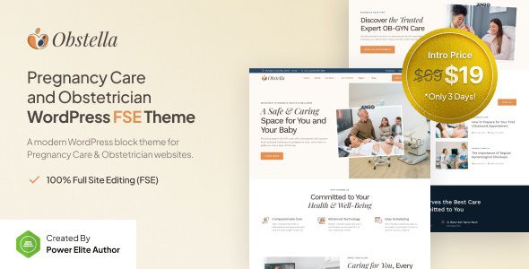 Obstella – Pregnancy Care & Obstetrician Gutenverse FSE WordPress Theme 1 Obstella Pregnancy Care & Obstetrician Gutenverse FSE WordPress Theme