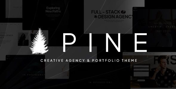 Pine - Creative Agency & Portfolio WordPress Theme 1 Pine - Creative Agency & Portfolio WordPress Theme