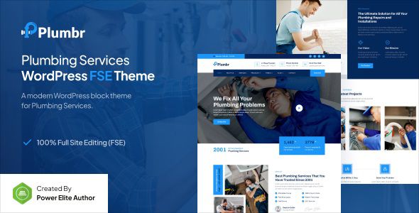 Plumbr - Plumbing Services Gutenverse FSE WordPress Theme 1 Plumbr - Plumbing Services Gutenverse FSE WordPress Theme