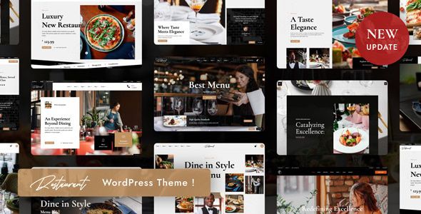 Restaurant Food – Elegant WordPress Theme