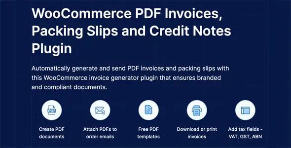 WebToffee PDF Invoices & Packing Slips