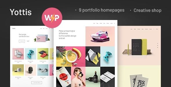 Yottis - Creative Portfolio WordPress Theme 1 Yottis - Creative Portfolio WordPress Theme