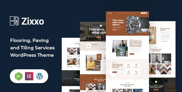 Zixxo - Tiling Services WordPress Theme