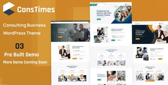 ConsTimes - Consulting Business WordPress Theme