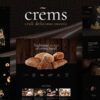 Crems - Bakery, Chocolate Sweets & Pastry WordPress Theme