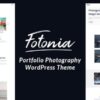 Fotonia - Portfolio Photography WordPress Theme
