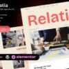 Relatia Public Relations Agency Elementor Template Kit