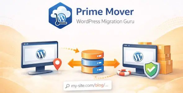 Prime Mover Pro – Migrate WordPress Website & Backups Plugin