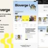 Bioverge - Science Research & Laboratory Elementor Template Kit