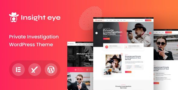 Insighteye - Private Investigator WordPress Theme