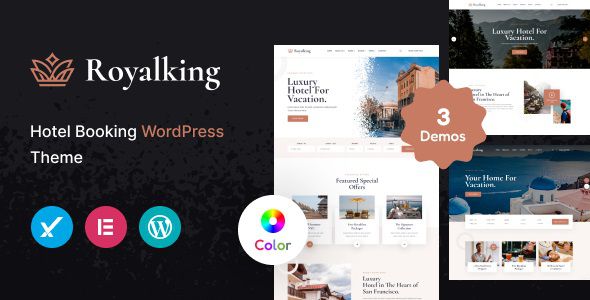 Royalking - Hotel Booking WordPress Theme 1 Royalking - Hotel Booking WordPress Theme