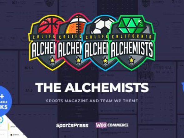 Alchemists - Sports, eSports & Gaming Club and News WordPress Theme
