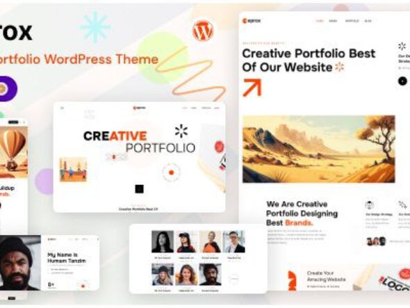 Ceprox - Creative Portfolio WordPress Theme