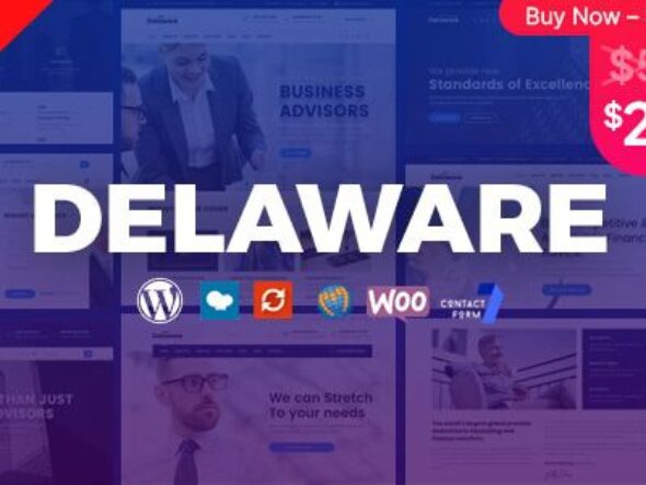 Delaware - Consulting and Finance WordPress Theme