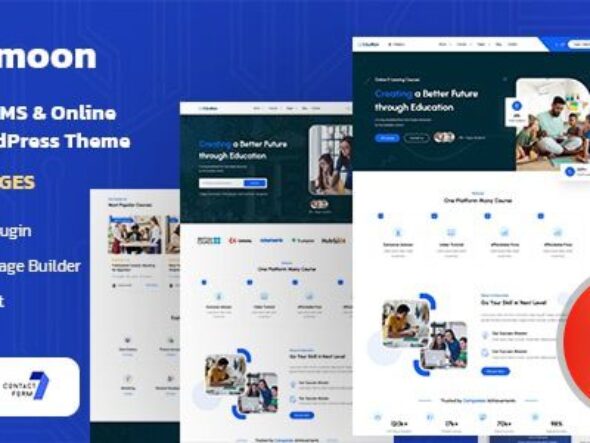 Edumoon - Education & Online Course LMS WordPress Theme