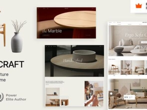 Ergo – Furniture Store WordPress Theme