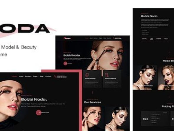 Noda - Makeup Artist WordPress Theme