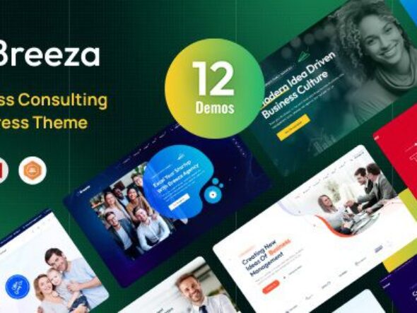 Breeza - Business Consulting WordPress Theme