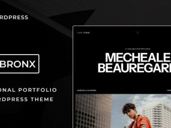 Bronx - Portfolio WordPress Theme
