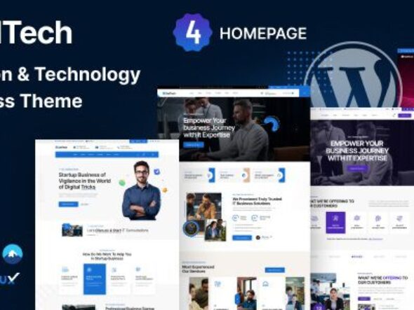 Daltech - IT Solutions & Technology WordPress Theme