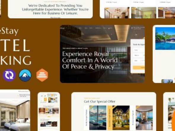 EliteStay - Hotel Booking WordPress Theme wowtheme7