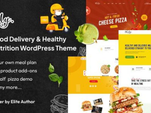 Feedy - Healthy Fast Food Delivery & Diet Nutrition WordPress Theme