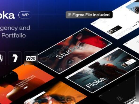 Floka - Digital Agency & Portfolio WordPress Theme