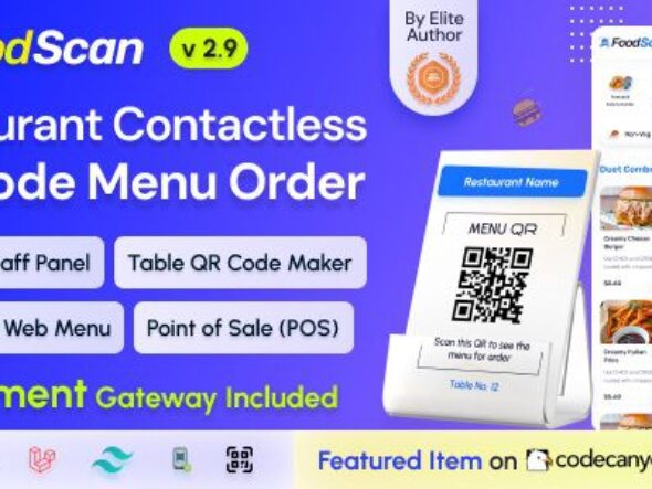 FoodScan – QR Code Restaurant Menu Maker