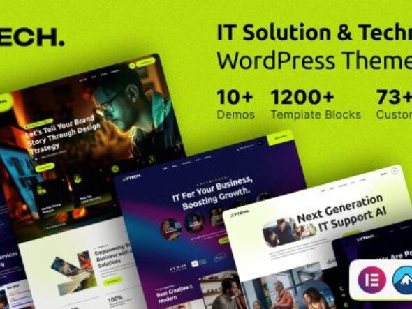 Ftech - IT Solution Technology WordPress Theme