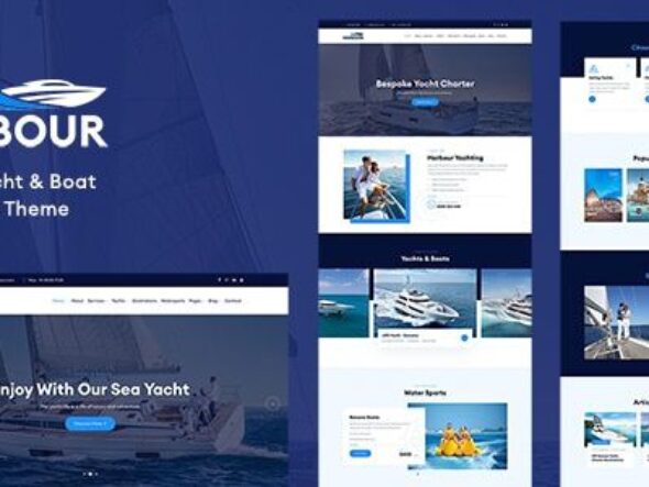 Harbour - Luxury Yacht & Boat WordPress Theme