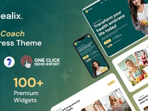 Healix - Health Coach WordPress Theme