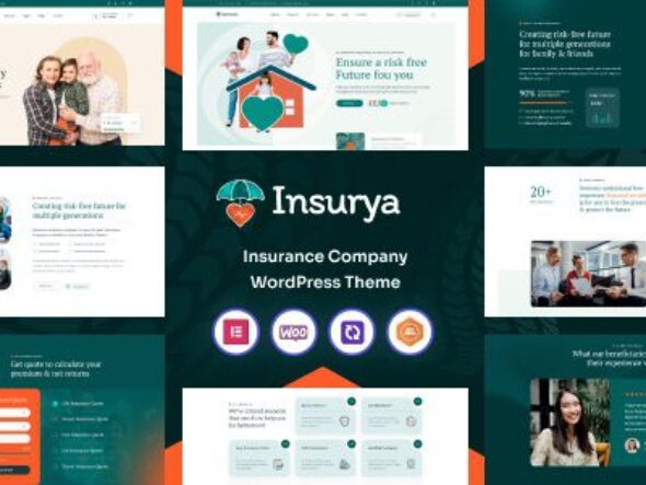 Insurya - Insurance WordPress Theme