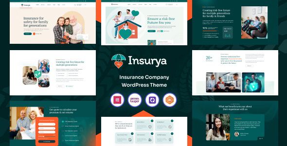 Insurya - Insurance WordPress Theme