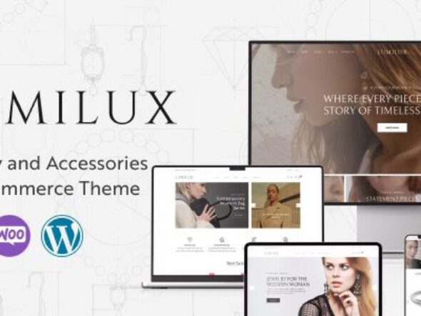 Lumilux - Jewelry and Accessories WooCommerce Theme