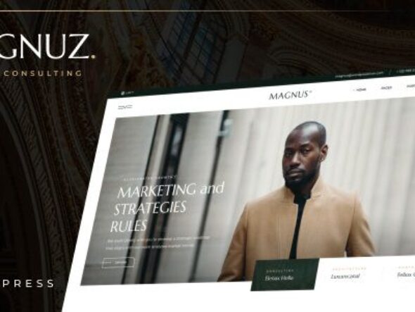 Magnuz - Business WordPress Theme