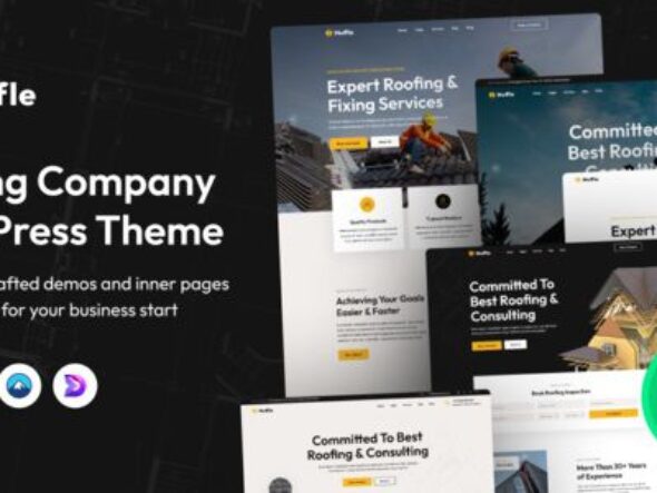Muffle - Roofing Company WordPress Theme