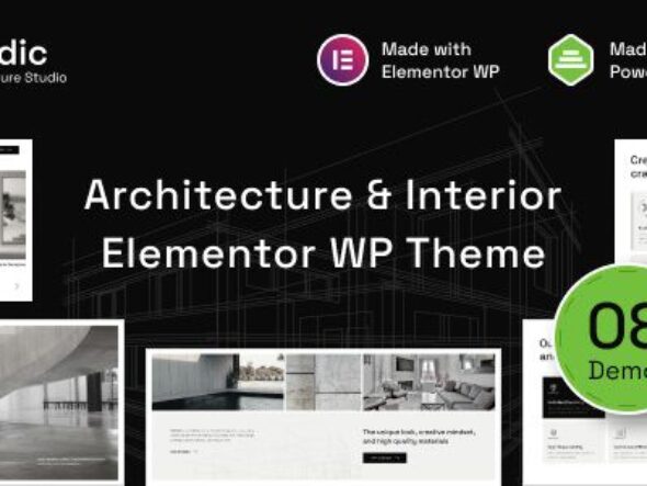Nordic - Architecture & Interior Design WordPress Theme