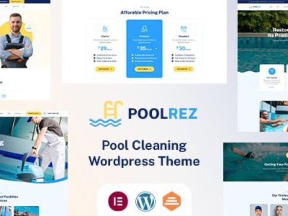 Poolrez - Pool Cleaning WordPress Theme
