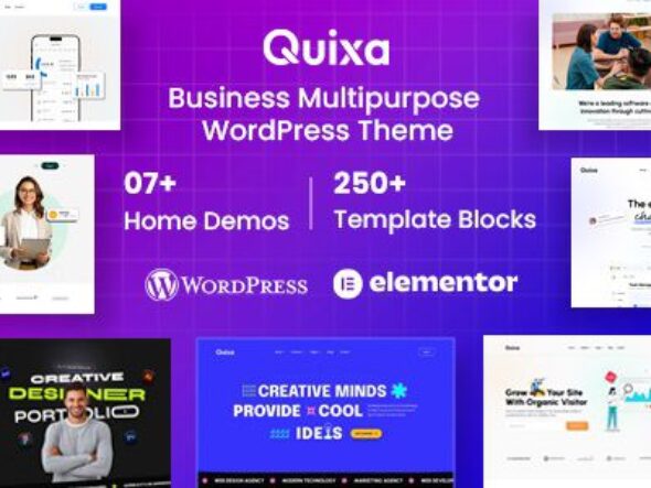 Quixa – Creative Business WordPress Theme