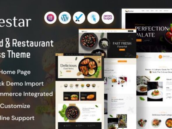 Restar - Fast Food & Restaurant WordPress Theme