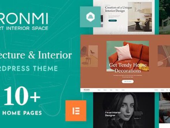 Ronmi - Architecture and Interior Design WordPress Theme