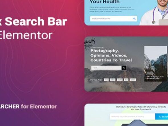 Searcher – Ajax Search for Elementor