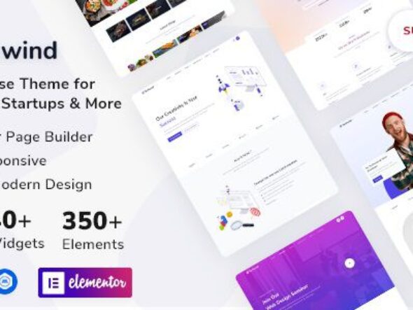 Techwind - Multipurpose Landing Page WordPress Theme