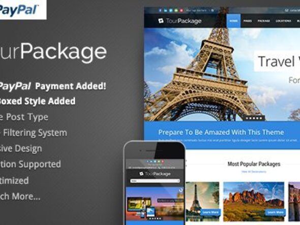 Tour Package - Wordpress Travel/Tour Theme