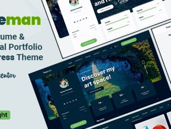 Trueman - CV Resume WordPress Theme